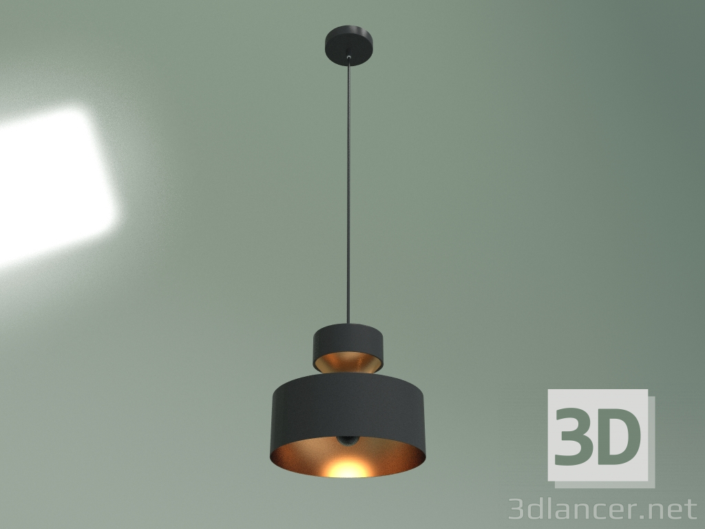 3d model Pendant lamp 50171-1 (black) - preview