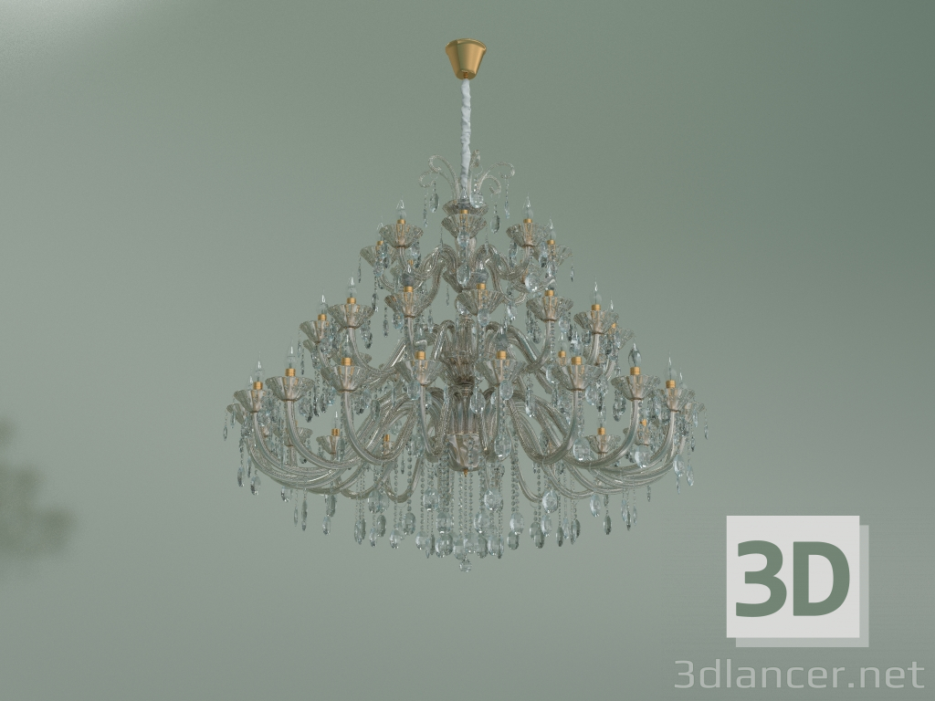 modello 3D Lampadario a sospensione 256-42 (Strotskis) - anteprima