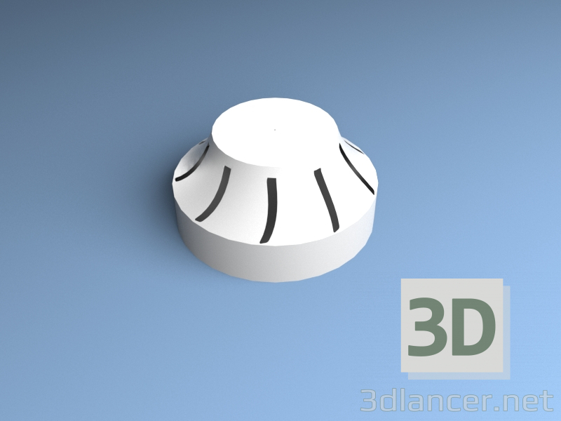 3D modeli DUMAN DEDEKTÖRÜ - önizleme