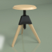 modèle 3D Tabouret Jerry (noir) - preview