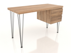 Desk Novum (walnut-black)