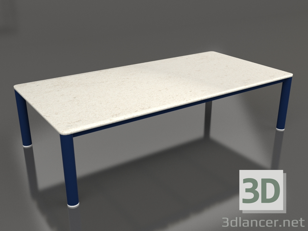 3d model Mesa de centro 70×140 (Azul noche, DEKTON Danae) - vista previa