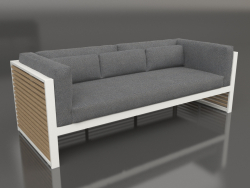 3-Sitzer-Sofa (Achatgrau)