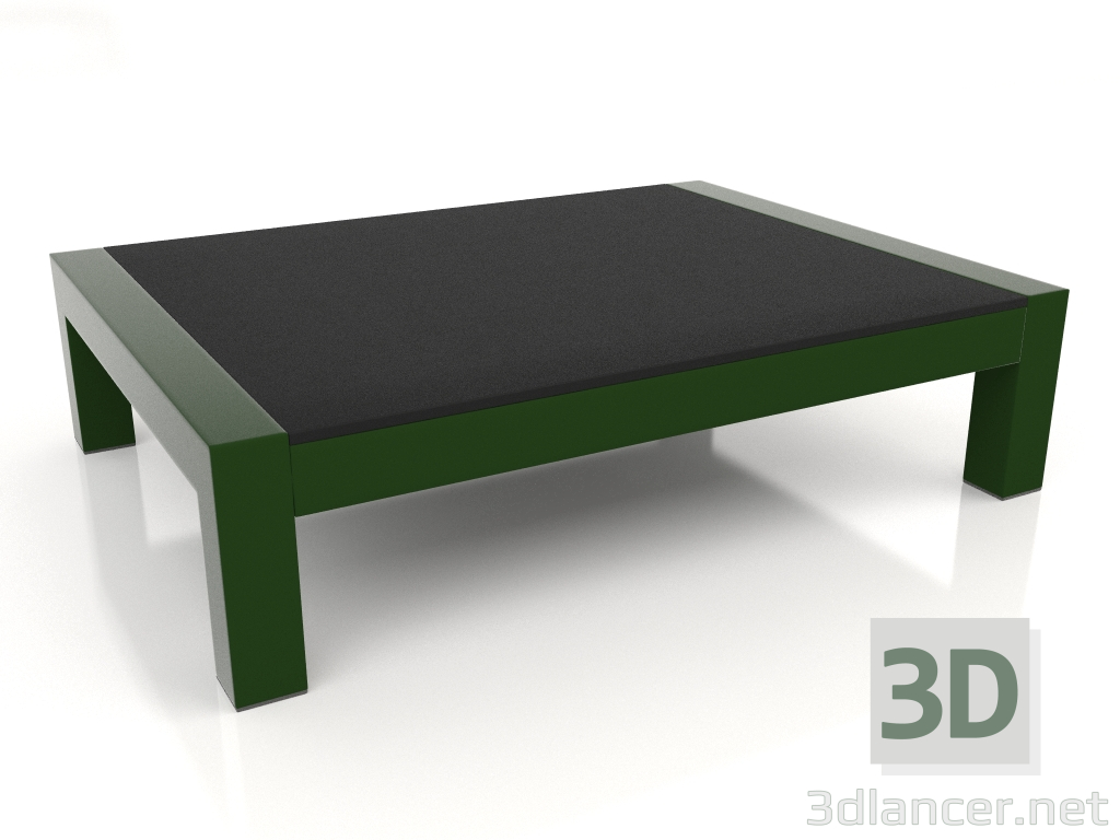 3d модель Стіл кавовий (Bottle green, DEKTON Domoos) – превью