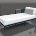 3d model Sofa module, section 2 left (Grey blue) - preview