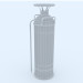 3d model Vintage fire extinguisher - preview