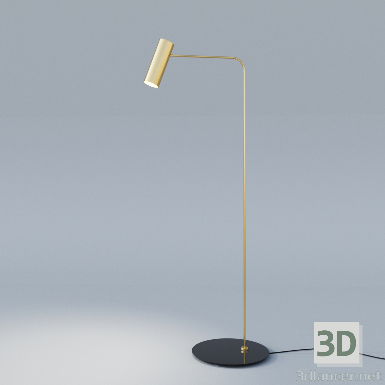 modèle 3D Lampe de sol - preview