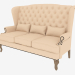 3D Modell Sofa 28 Capitone - Vorschau