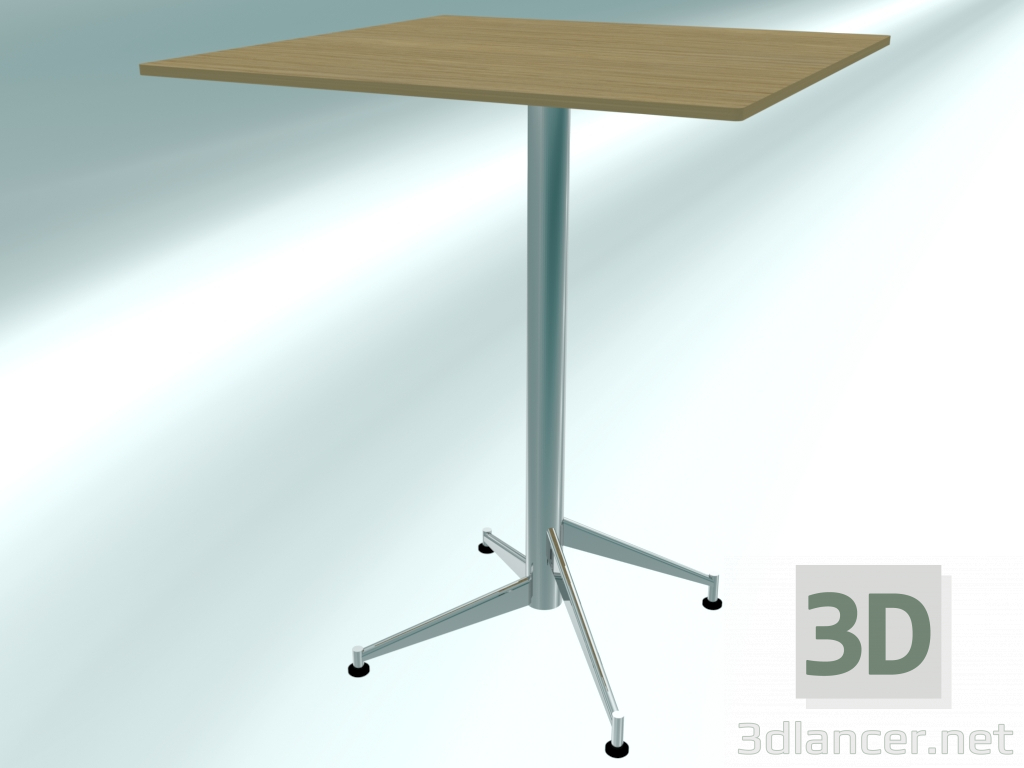 Modelo 3d Mesa de bar dobrável SELTZ grande alta (90X90 H110 disposto) - preview