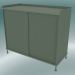 3d model Buffet Enfold (Tall, Dusty Green) - preview