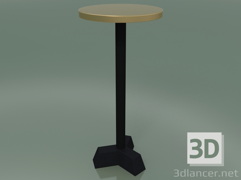 Modelo 3d Mesa de bar (Brass 47, Ottone Lucido) - preview