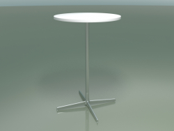 Round table 5522, 5542 (H 105 - Ø 69 cm, White, LU1)