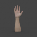 HAND-006 Mano aparejada 3D modelo Compro - render