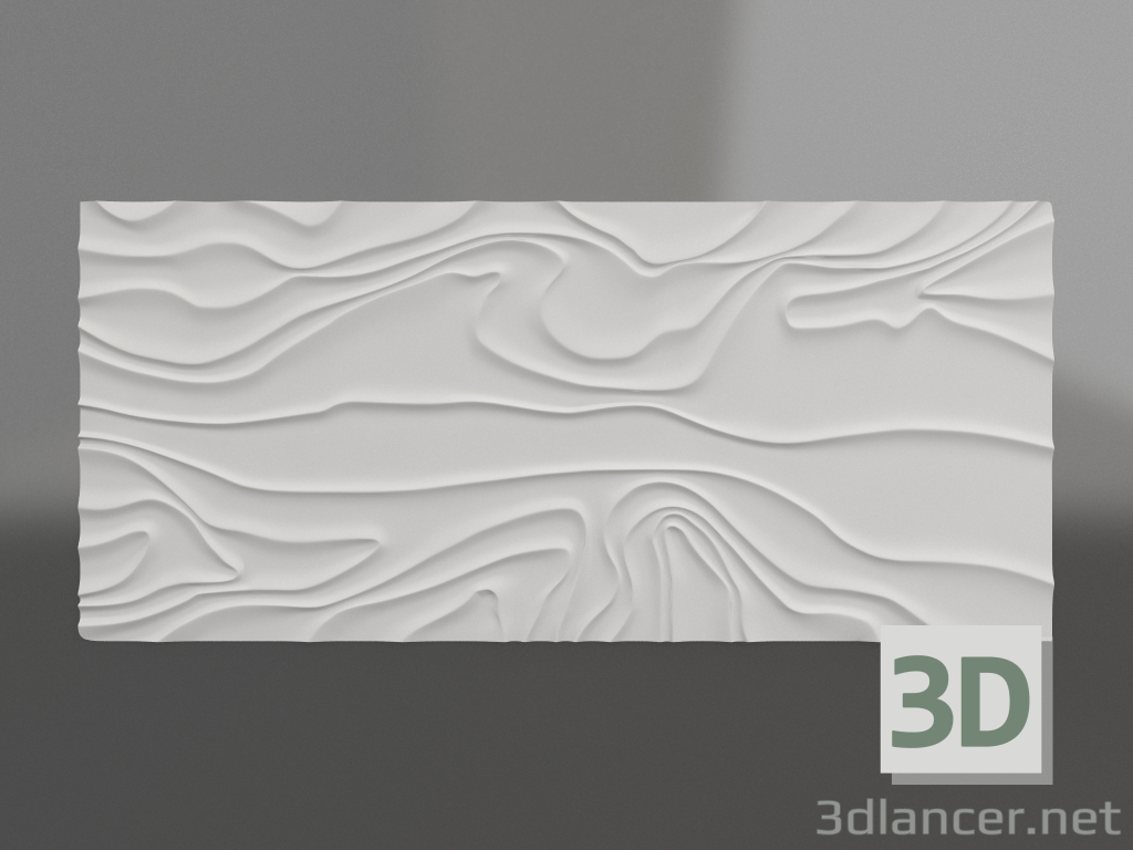 modèle 3D Bas-relief Rayonne - preview