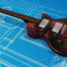 Modelo 3d Gibson les paul - preview