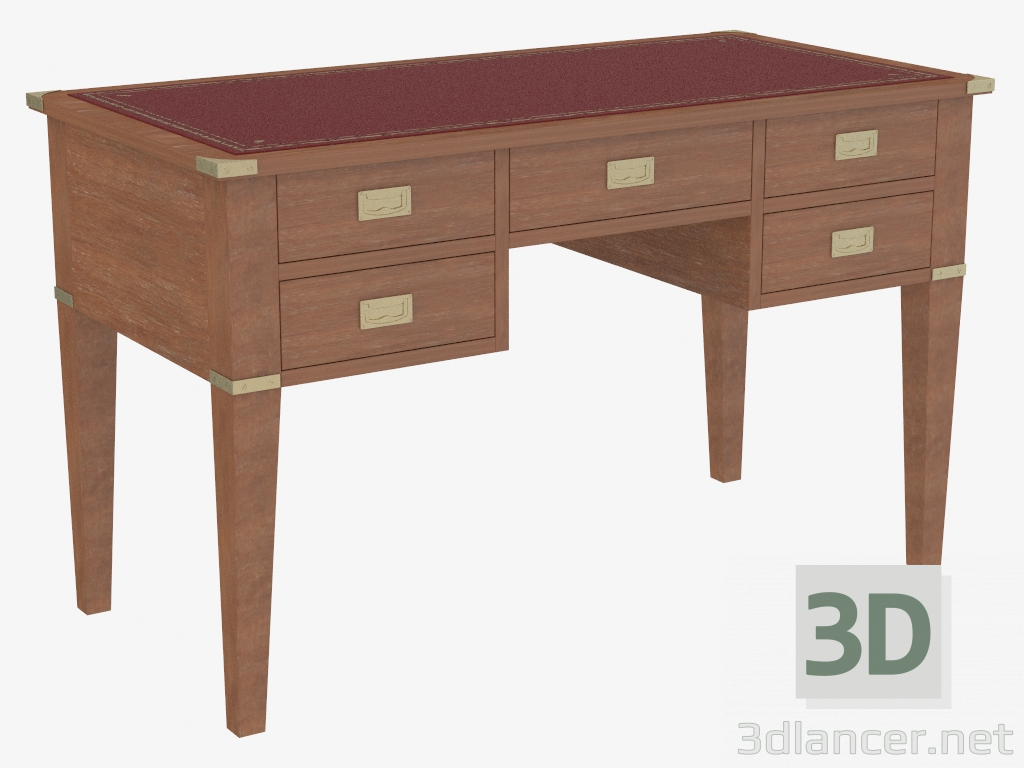 3d model Consola con la inserción en el tablero de la mesa - vista previa