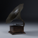 3d gramophone model buy - render