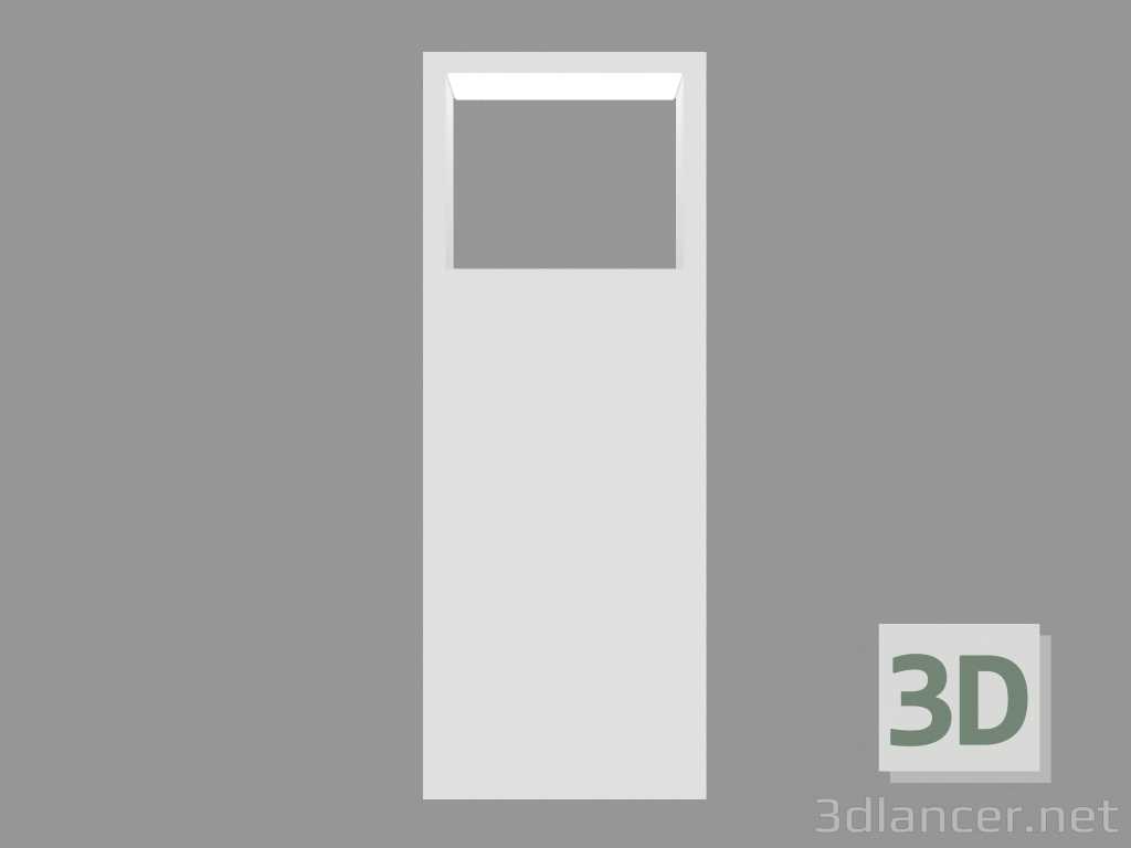 3d модель Світильник-стовпчик COOL SQUARE BOLLARD (S7285W) – превью