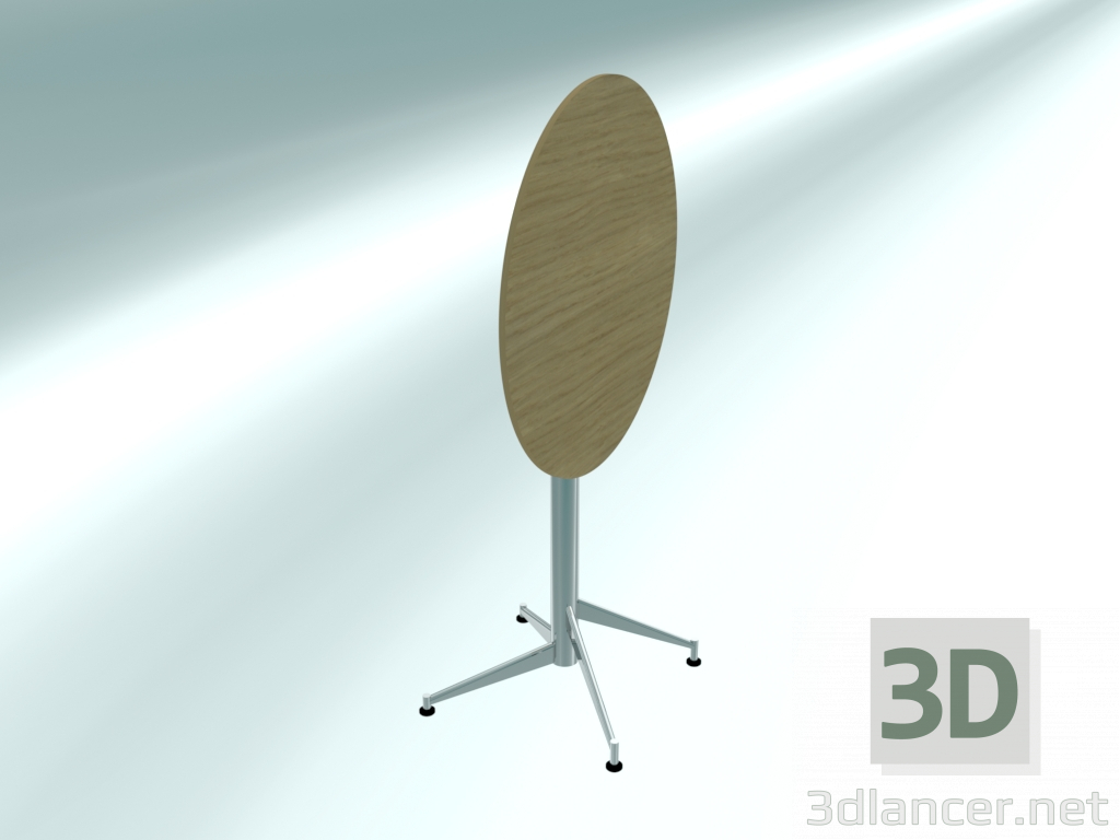 3d model Folding bar table SELTZ big high (Ø90 H110 folded) - preview