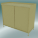 3d model Buffet Enfold (Tall, Sand Yellow) - preview