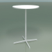 modèle 3D Table ronde 5522, 5542 (H 105 - Ø 69 cm, Blanc, V12) - preview