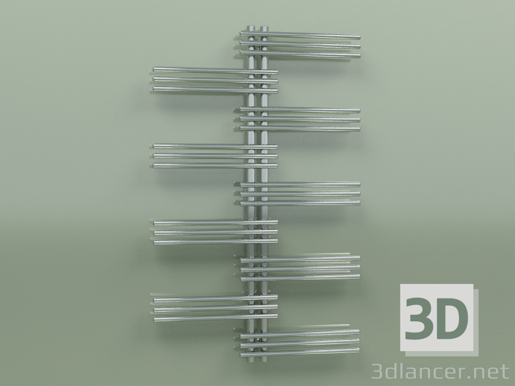 3d model Zeta heated towel rail (1260х790) - preview