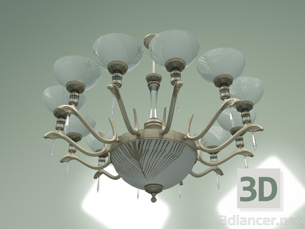 Modelo 3d Lustre FARINI FAR-ZW-12 (P) - preview