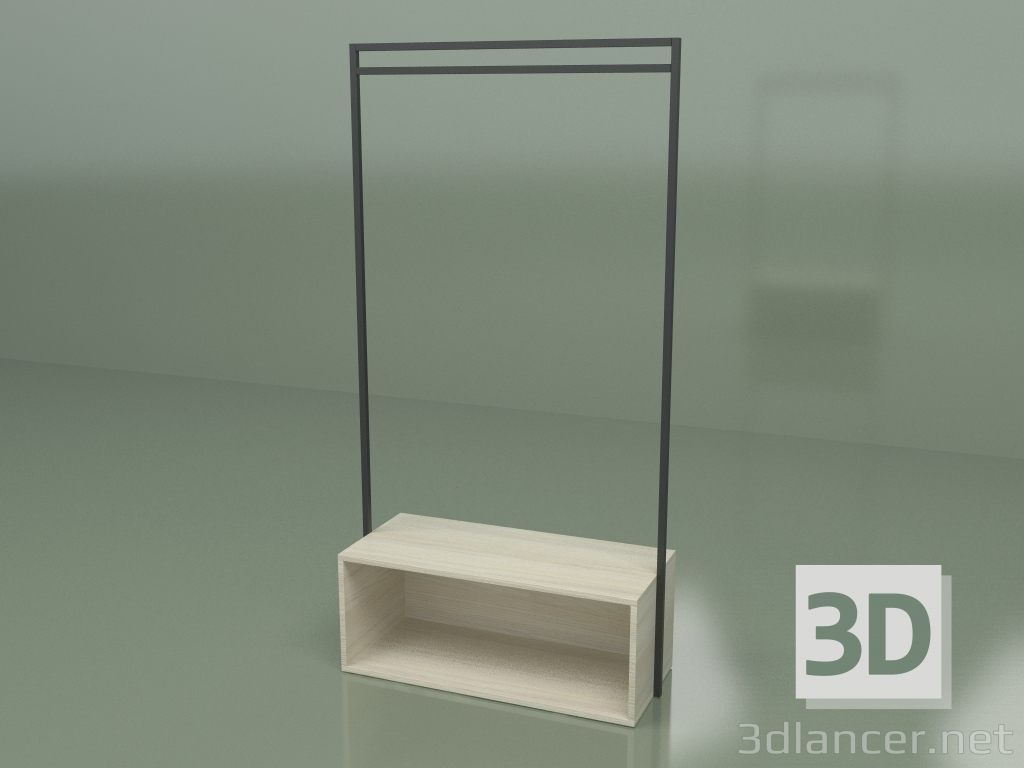 3D Modell Kleiderstange B1 - Vorschau