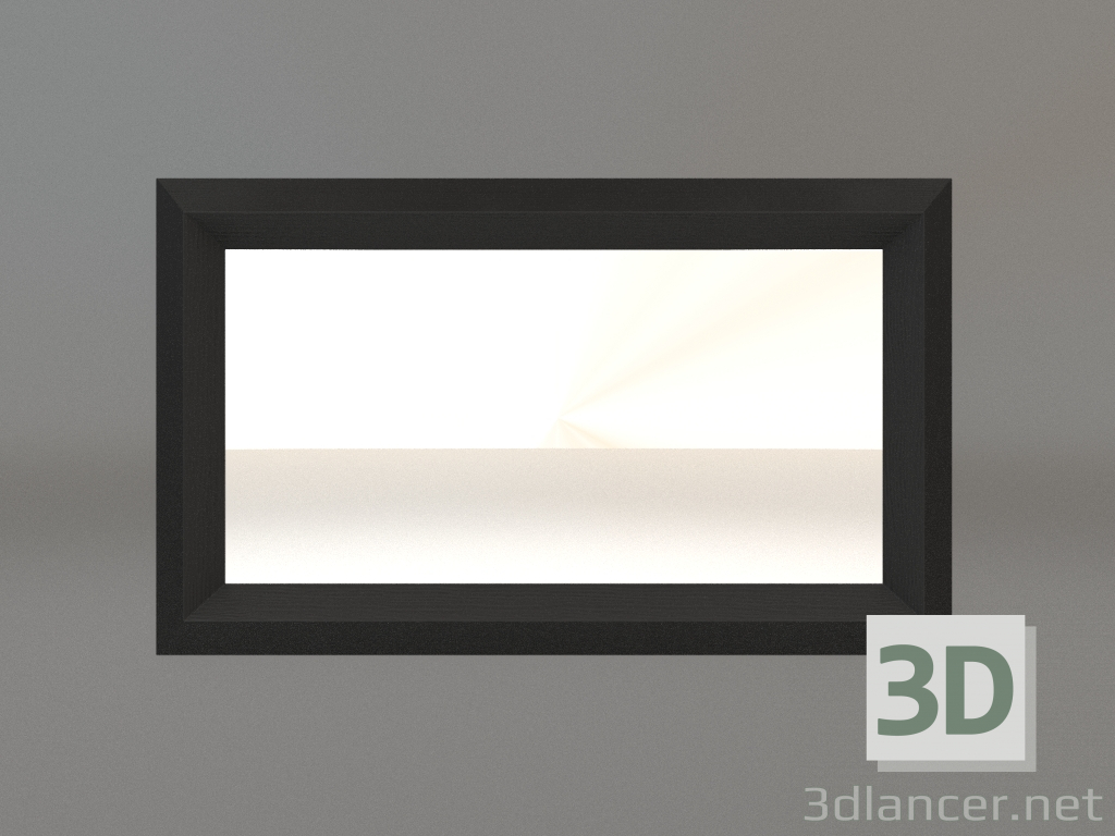 modèle 3D Miroir ZL 06 (750х450, bois noir) - preview