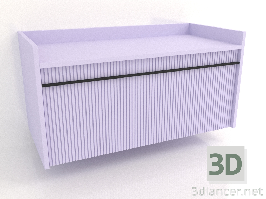 3D Modell Hängeschrank TM 11 (1065x500x540, lila) - Vorschau