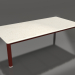 3D Modell Couchtisch 70×140 (Weinrot, DEKTON Danae) - Vorschau