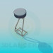 3d model Round stool - preview