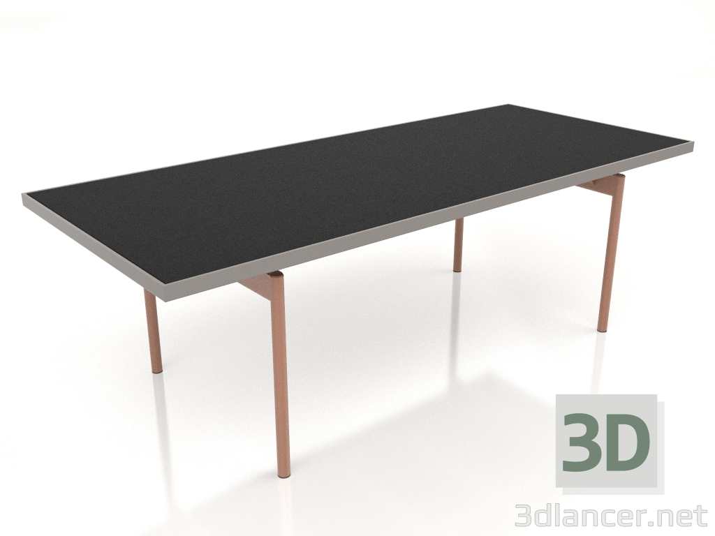 modèle 3D Table à manger (Quartz gris, DEKTON Domoos) - preview