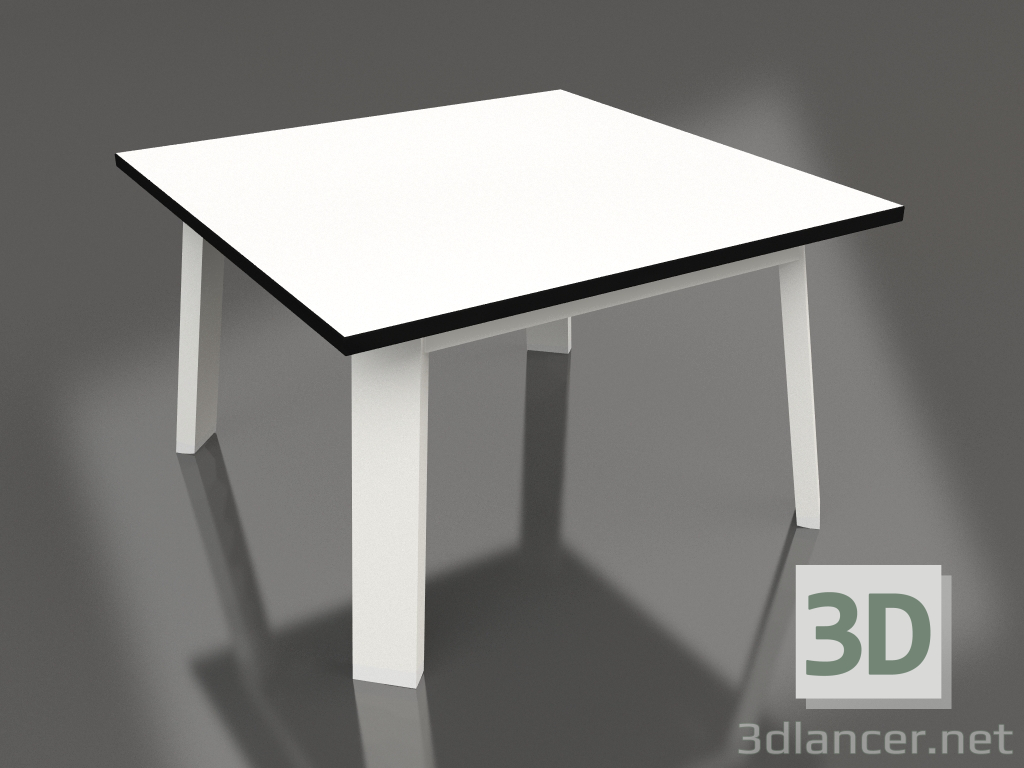 modèle 3D Table d'appoint carrée (Gris Agate, Phénolique) - preview