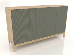 Móvel de TV FARGO com fachadas fresadas 1600x500x950 mm (oliveira, carvalho clarificado, opção 3)