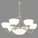 3d model Chandelier A3777LM-6-2AB - preview