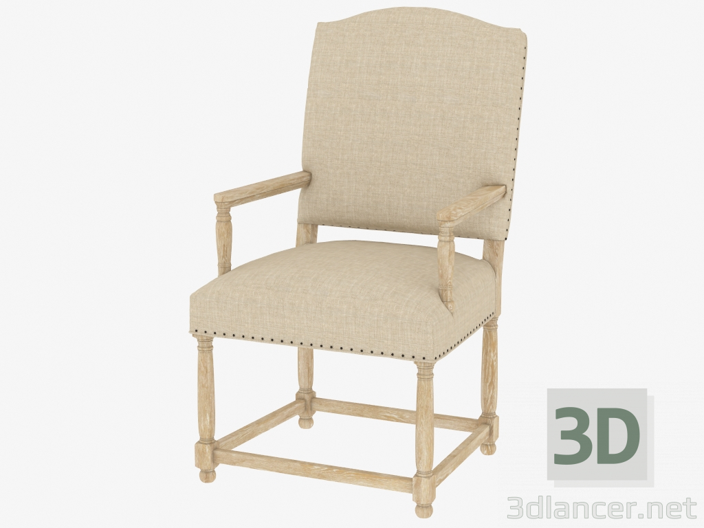 3d модель Стілець обідній з підлокітниками EDUARD ARM CHAIR (8826.0018.A015.A) – превью