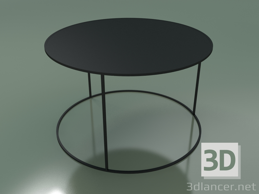 3d model Mesa de centro redonda (H 50cm, D 80 cm) - vista previa