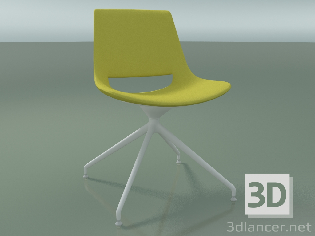 modèle 3D Chaise 1206 (passage supérieur tournant, polyéthylène, V12) - preview