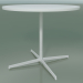 3d model Round table 5515, 5535 (H 74 - Ø 89 cm, White, V12) - preview