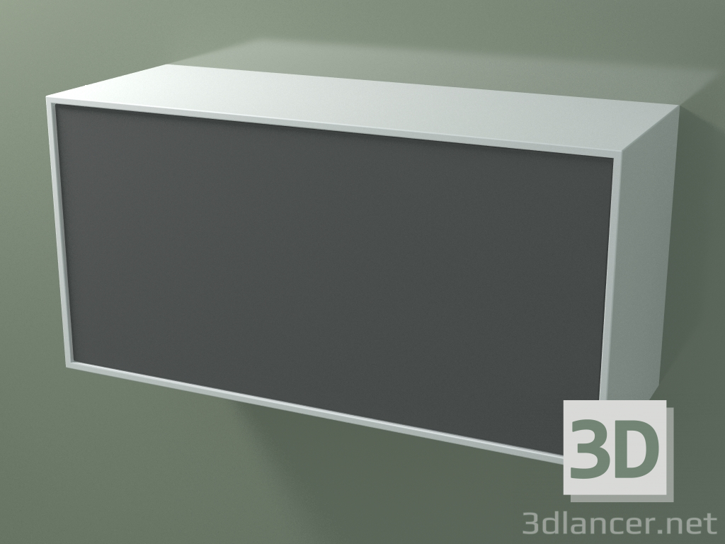 3d model Cajón (8AUDCA03, Glacier White C01, HPL P05, L 96, P 36, H 48 cm) - vista previa