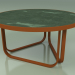 3D Modell Couchtisch 009 (Metallrost, glasierter Greswald) - Vorschau