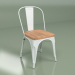 Modelo 3d Cadeira Marais Wood (branco, castanho claro) - preview