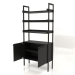 modèle 3D Rack ST 03 (ouvert) (900x400x1900, bois noir) - preview