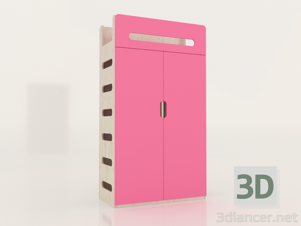 3D Modell Kleiderschrank geschlossen MOVE WB (WFMWB1) - Vorschau