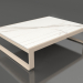 3D Modell Couchtisch 120 (DEKTON Aura, Sand) - Vorschau