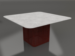 Стол обеденный 140 (Wine red)