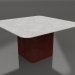 Modelo 3d Mesa de jantar 140 (Vinho tinto) - preview