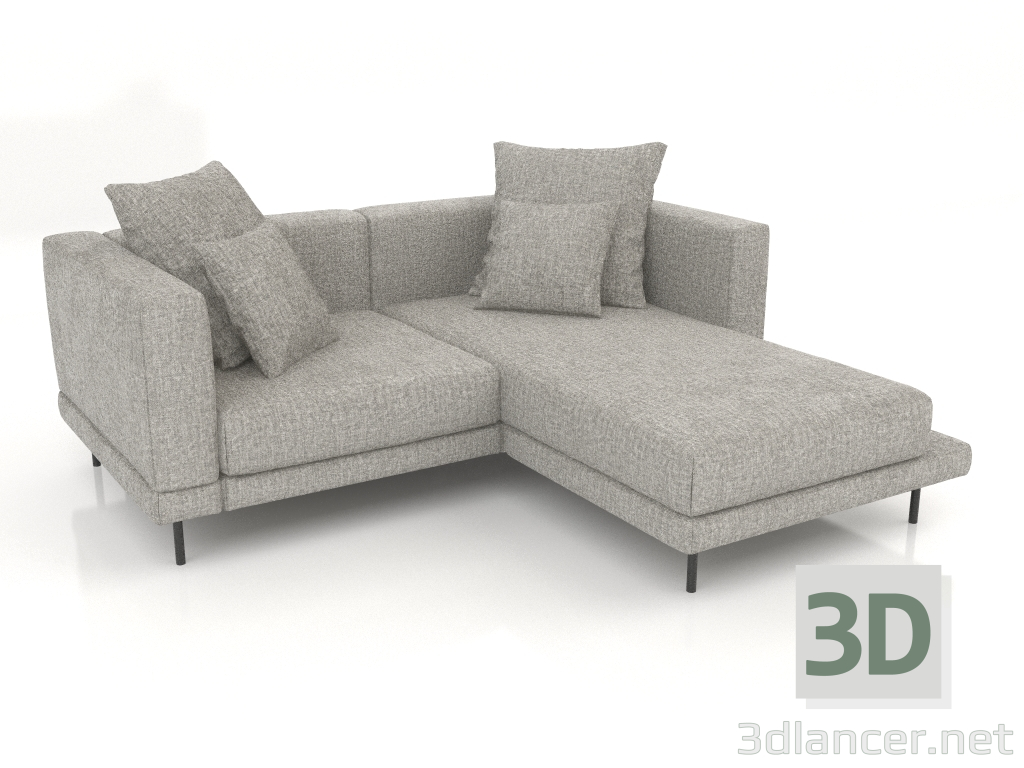 3D Modell Sofa Carol 1960 x 1800 (Zeus 4) - Vorschau