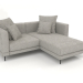 3d model Carol sofa 1960 x 1800 (Zeus 4) - preview